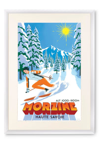 Curved white lacquer