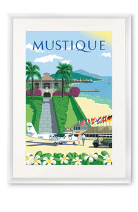 Curved white lacquer