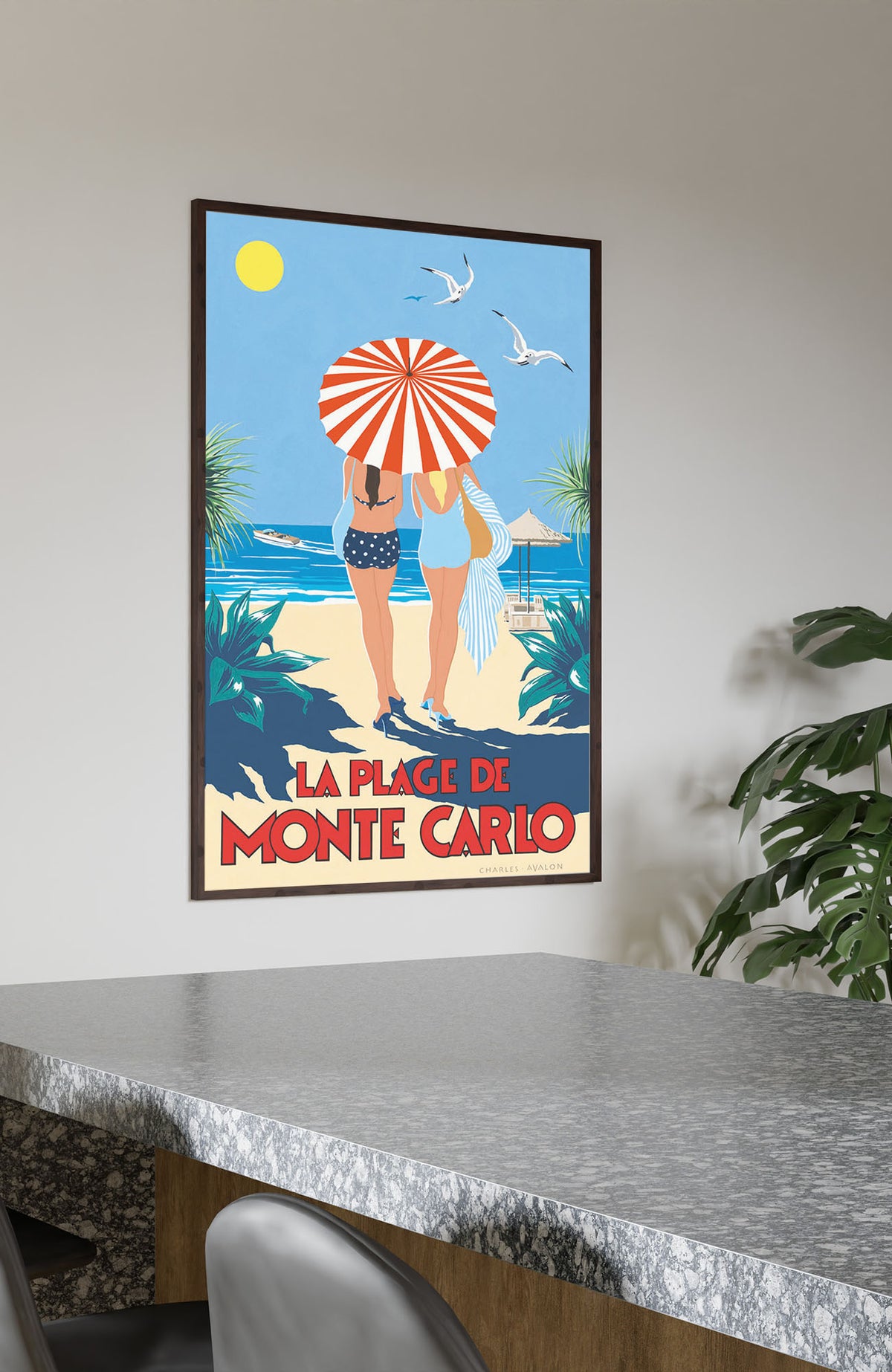 Black Frame No Mount