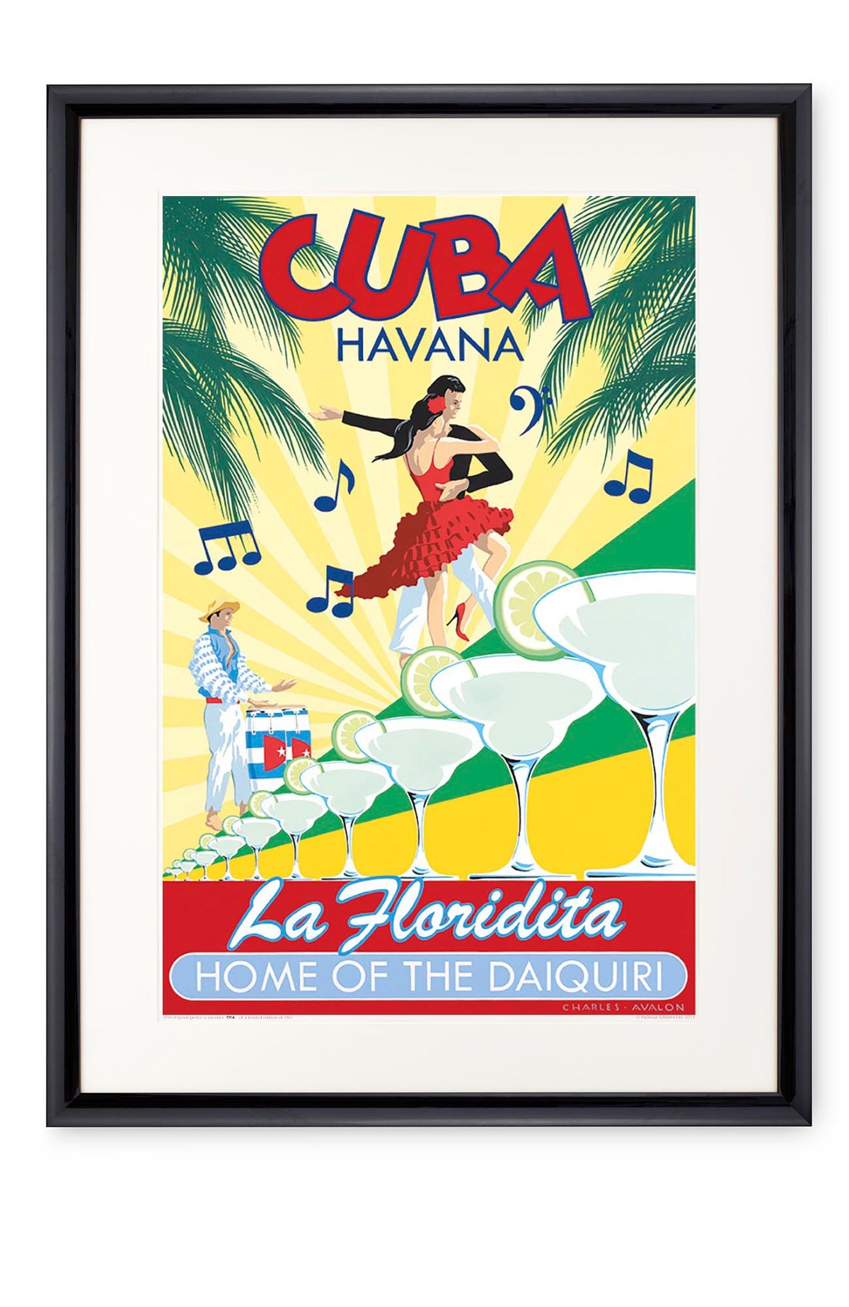 Curved black lacquer