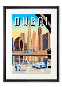 Curved black lacquer