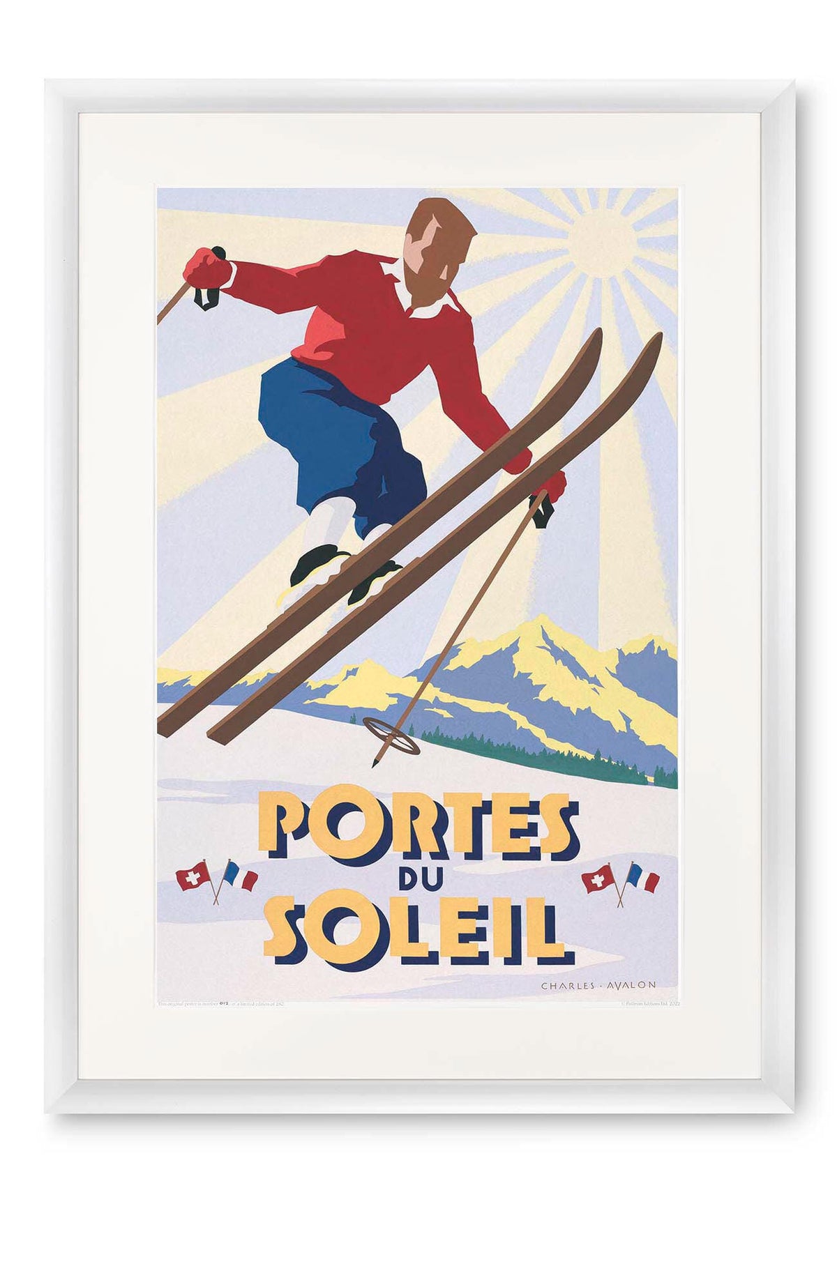 Curved white lacquer