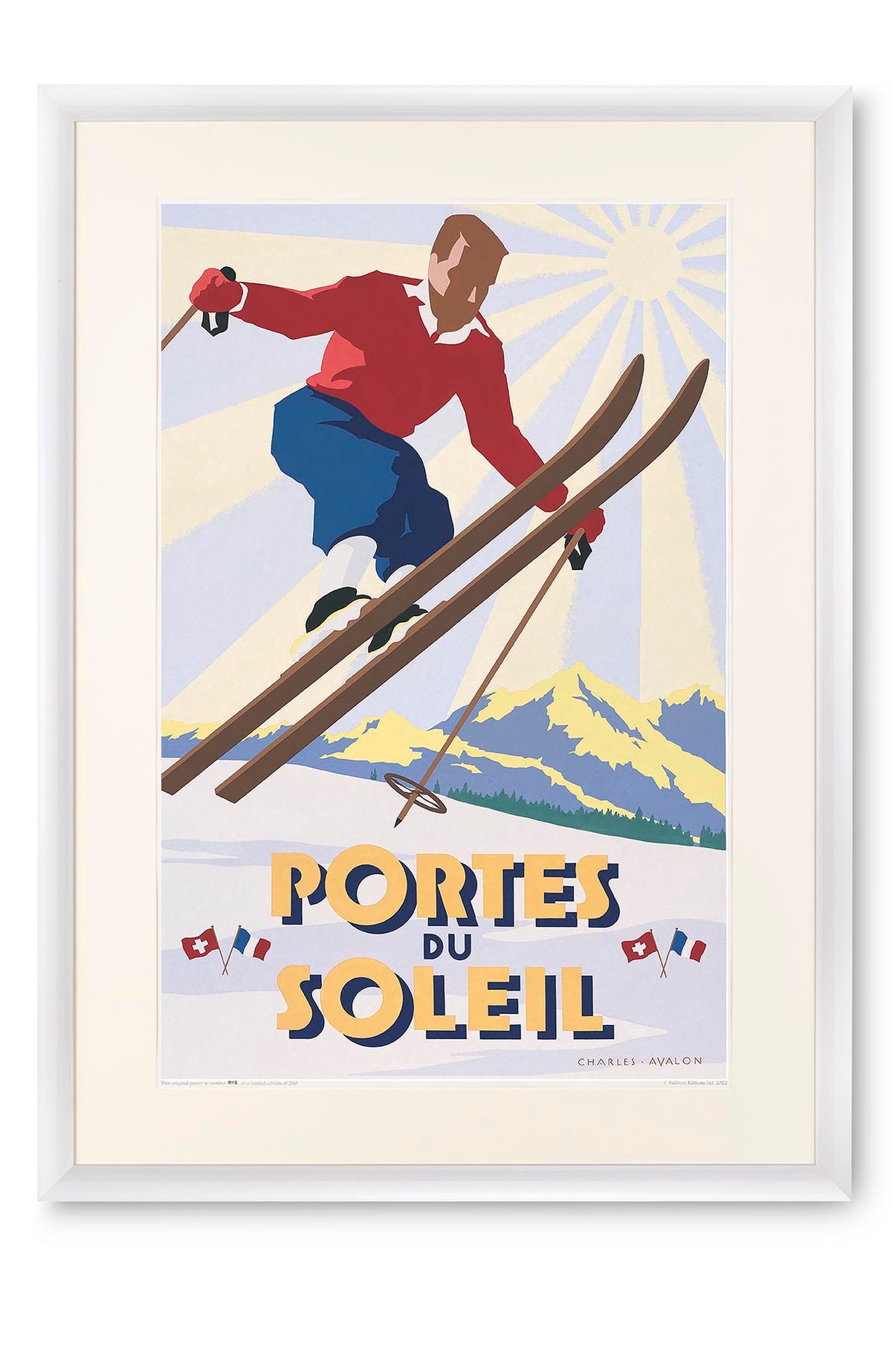 Curved white lacquer