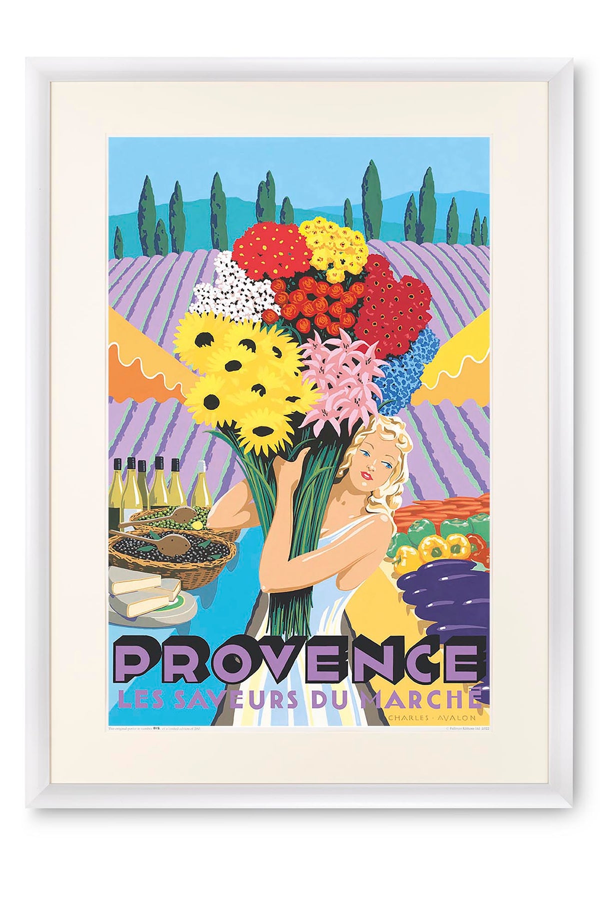 Curved white lacquer