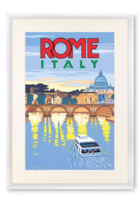 Curved white lacquer