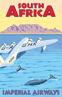 South Africa, Table Mountain - Imperial Airways