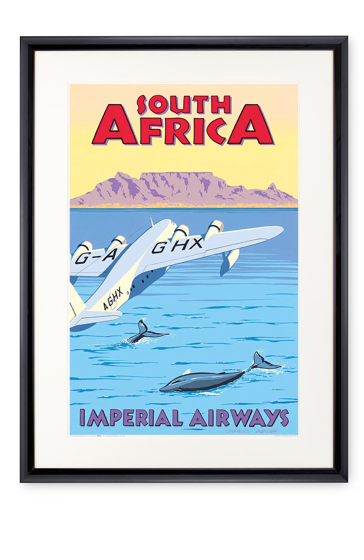 Curved black lacquer