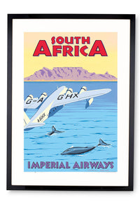 South Africa, Table Mountain - Imperial Airways