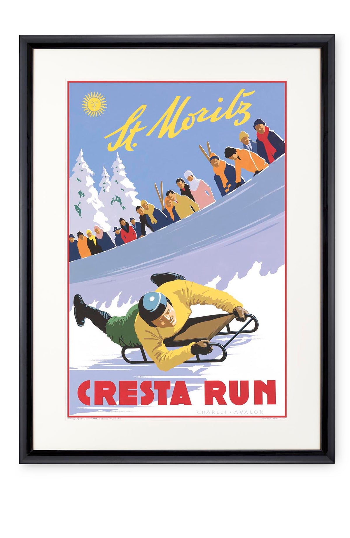 Curved black lacquer