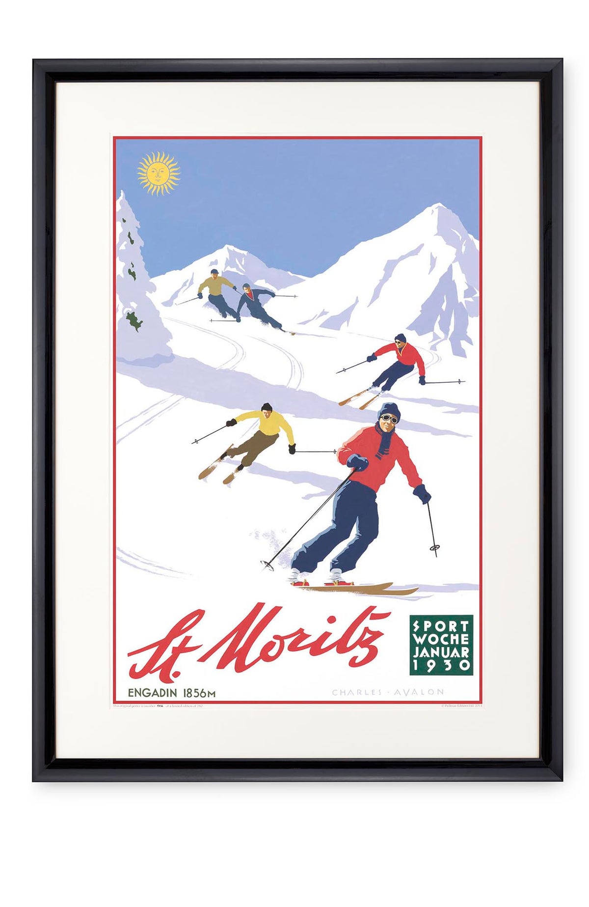 Curved black lacquer