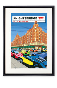 Curved black lacquer