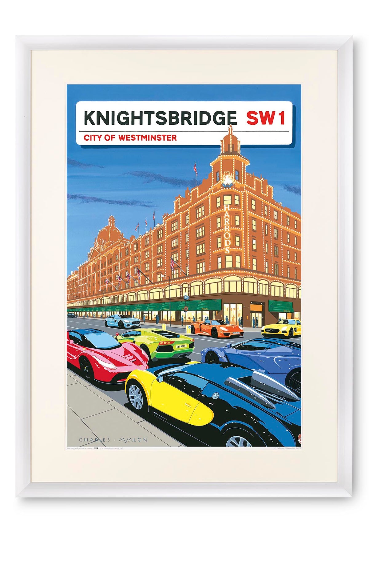 Curved white lacquer