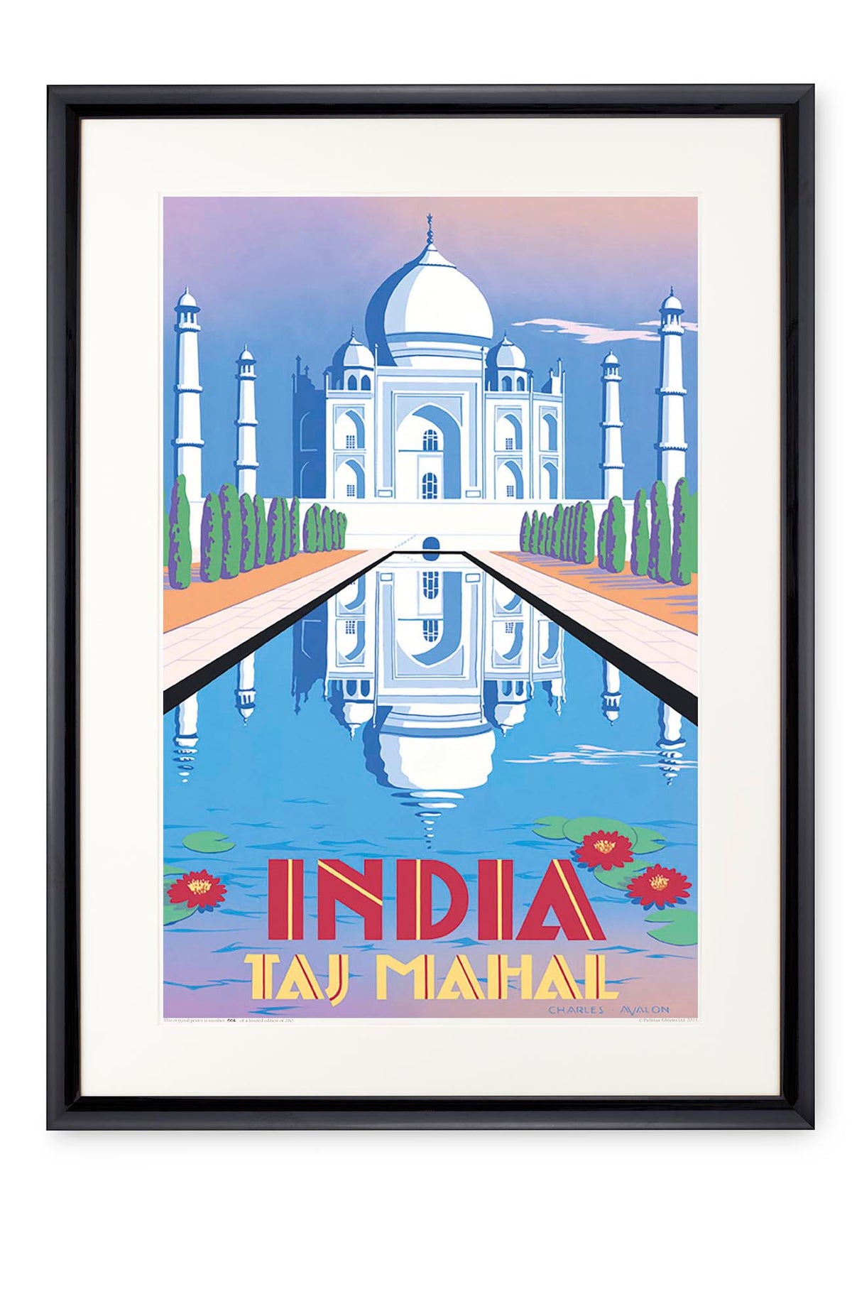 Curved black lacquer