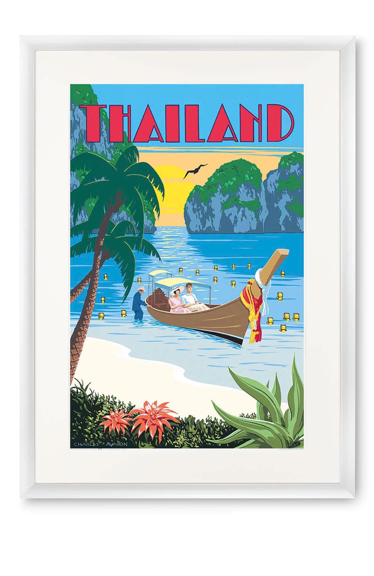 Curved white lacquer