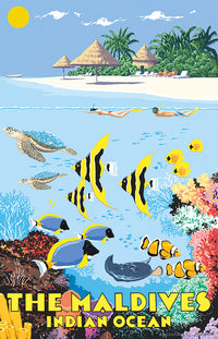 The Maldives - Indian Ocean