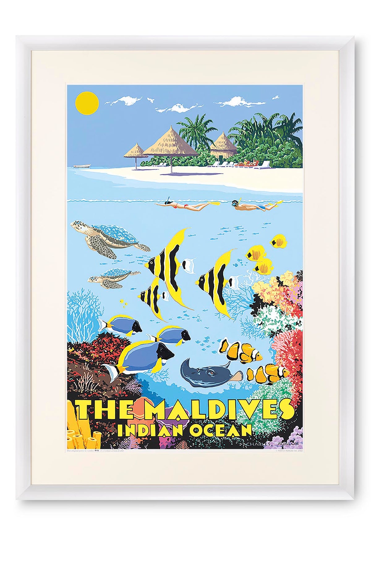 Curved white lacquer