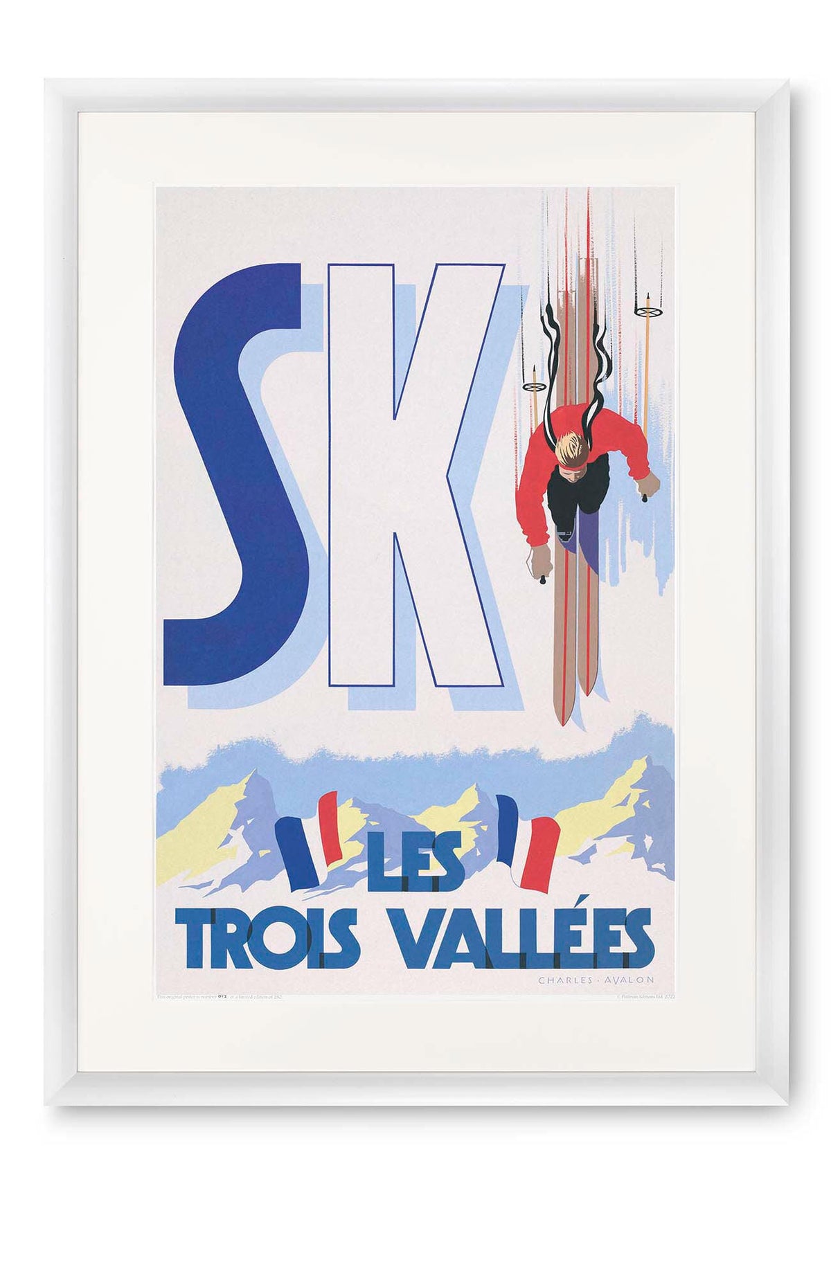 Curved white lacquer