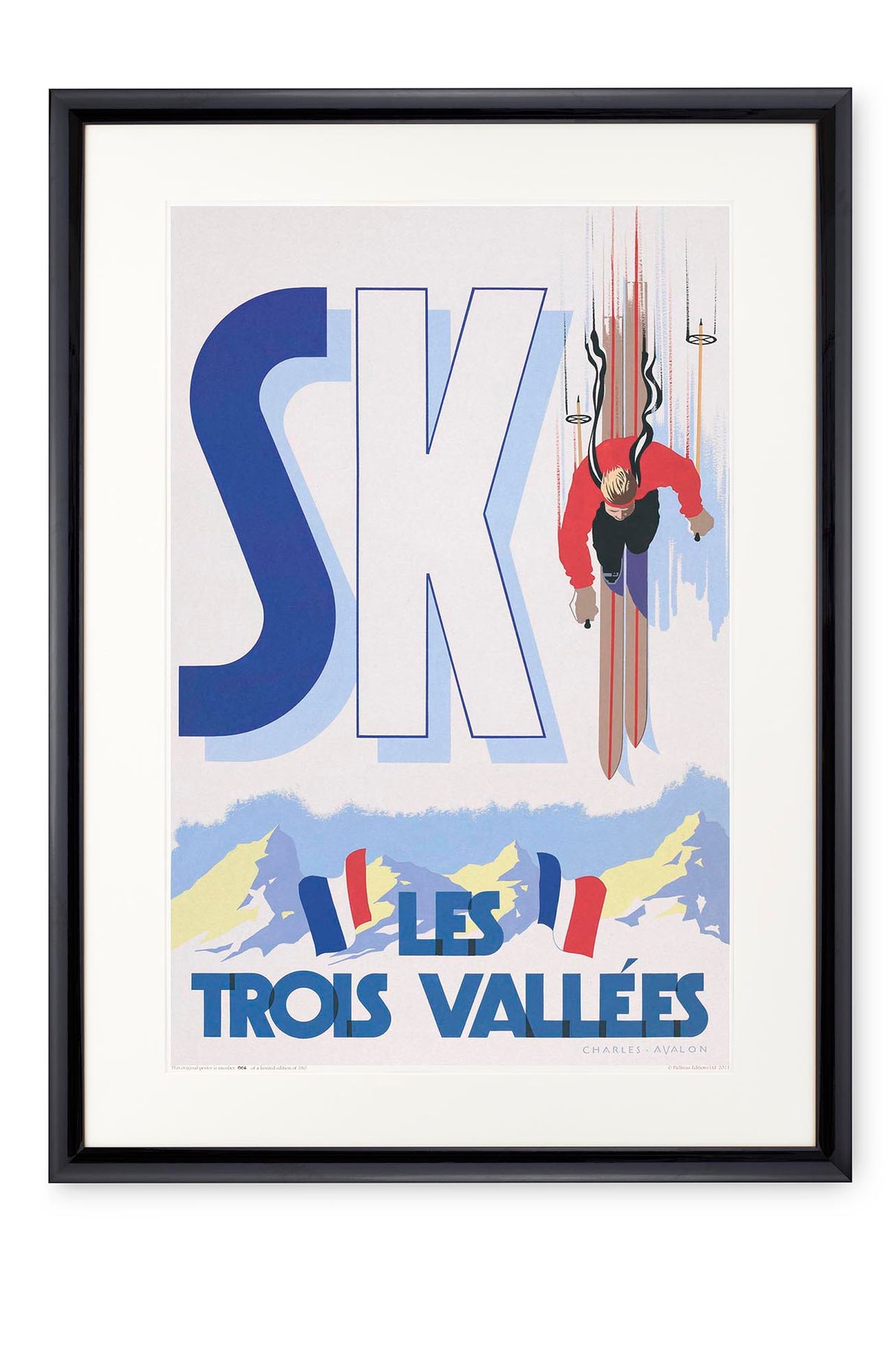 Curved black lacquer