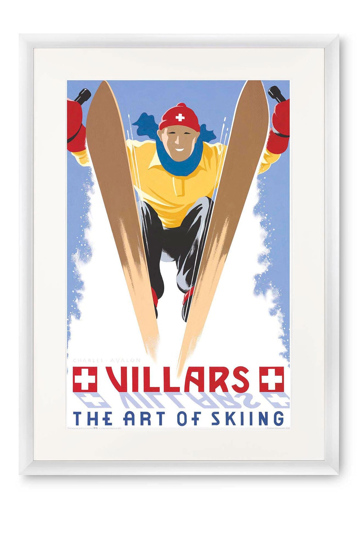 Curved white lacquer