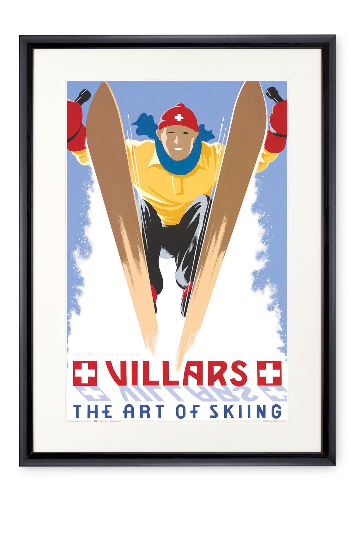 Curved black lacquer