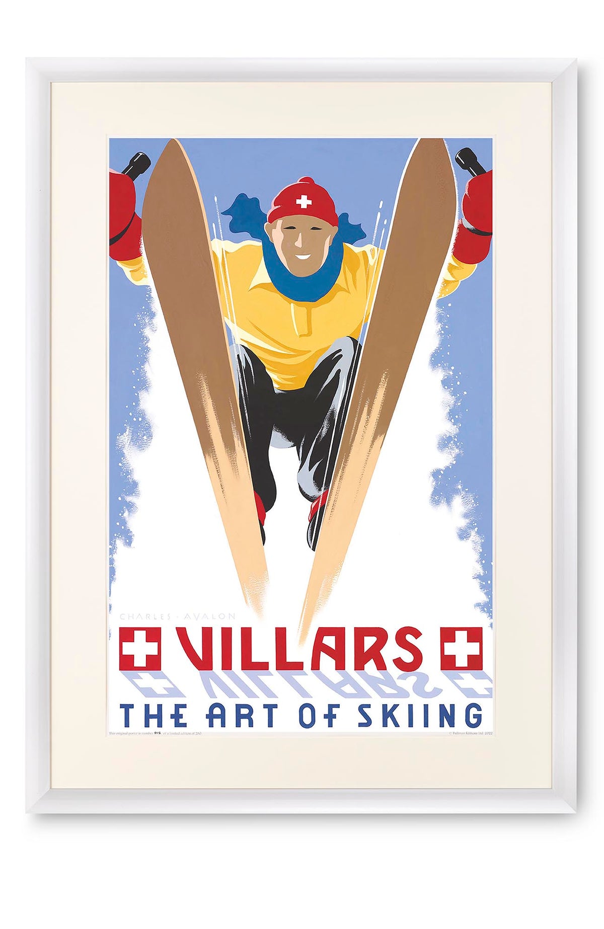 Curved white lacquer