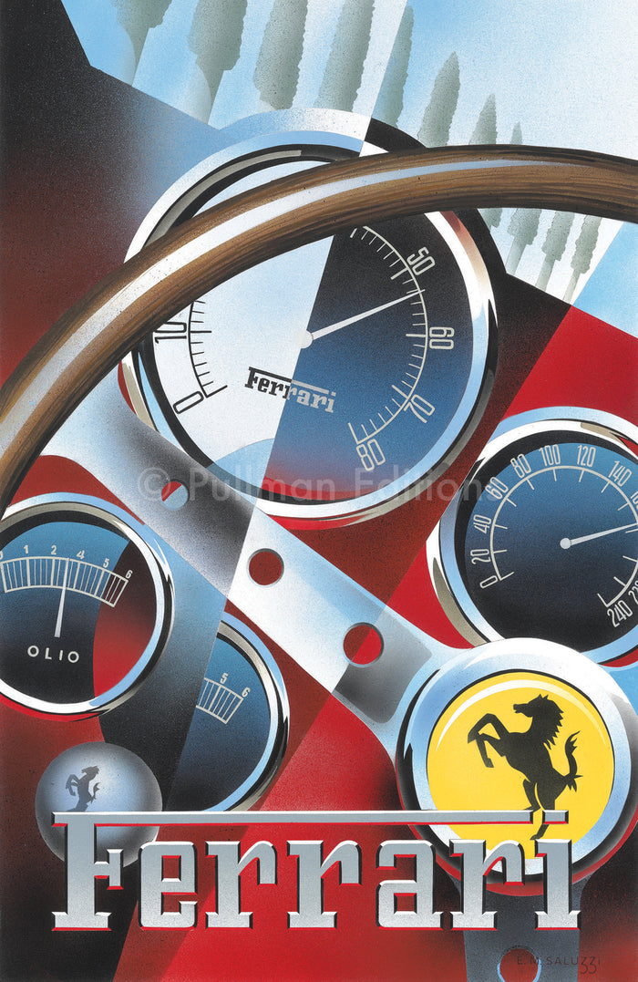 1962 Ferrari 250 GTO Dashboard - Pullman Editions