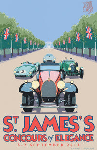 St James's Concours of Elegance 2013 - Pullman Editions