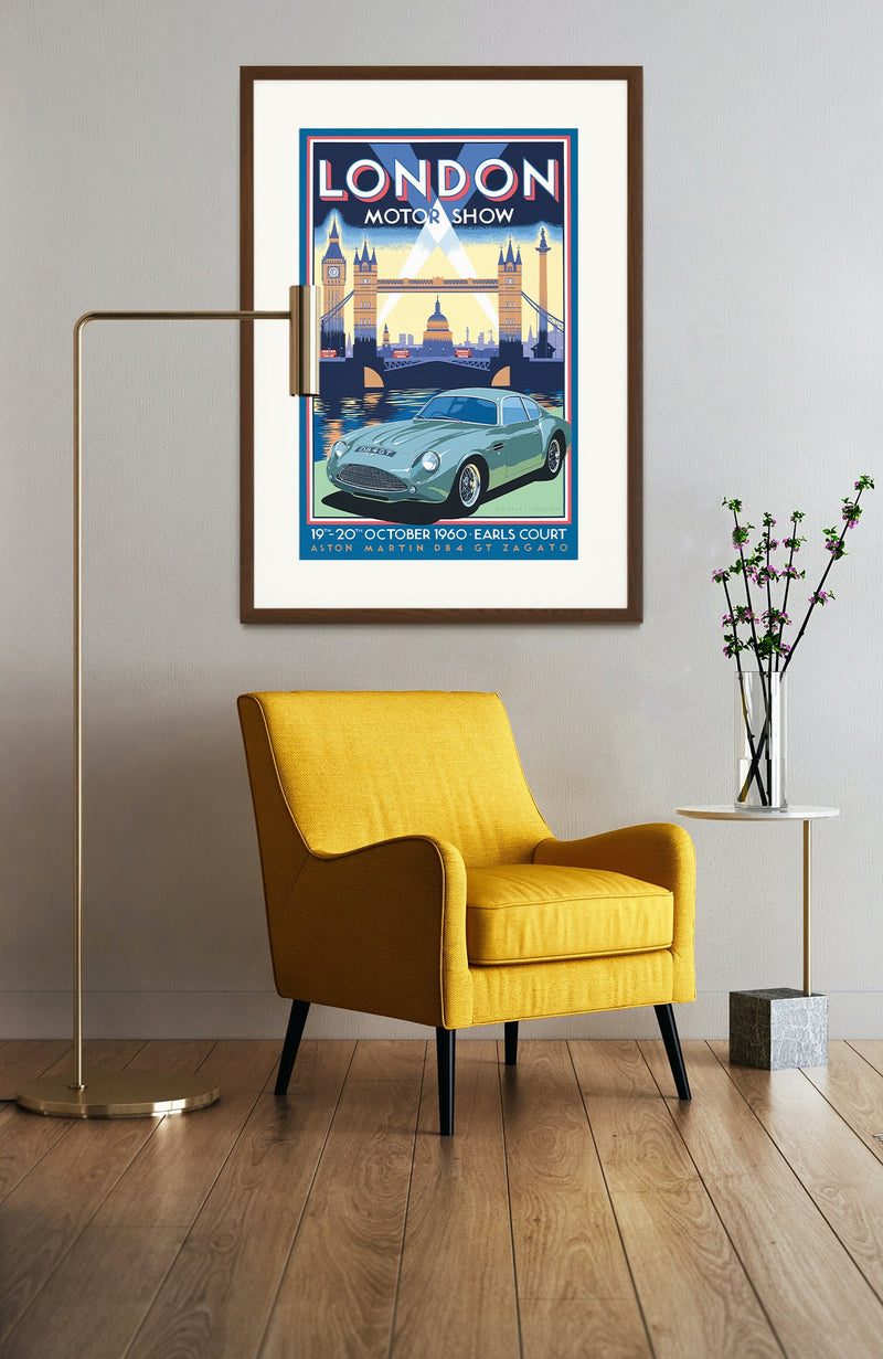 Aston Martin DB4GT Zagato - London Motor Show 1960
