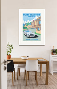 Aston Martin DB5 - Hotel Belvédère, Davos - Pullman Editions