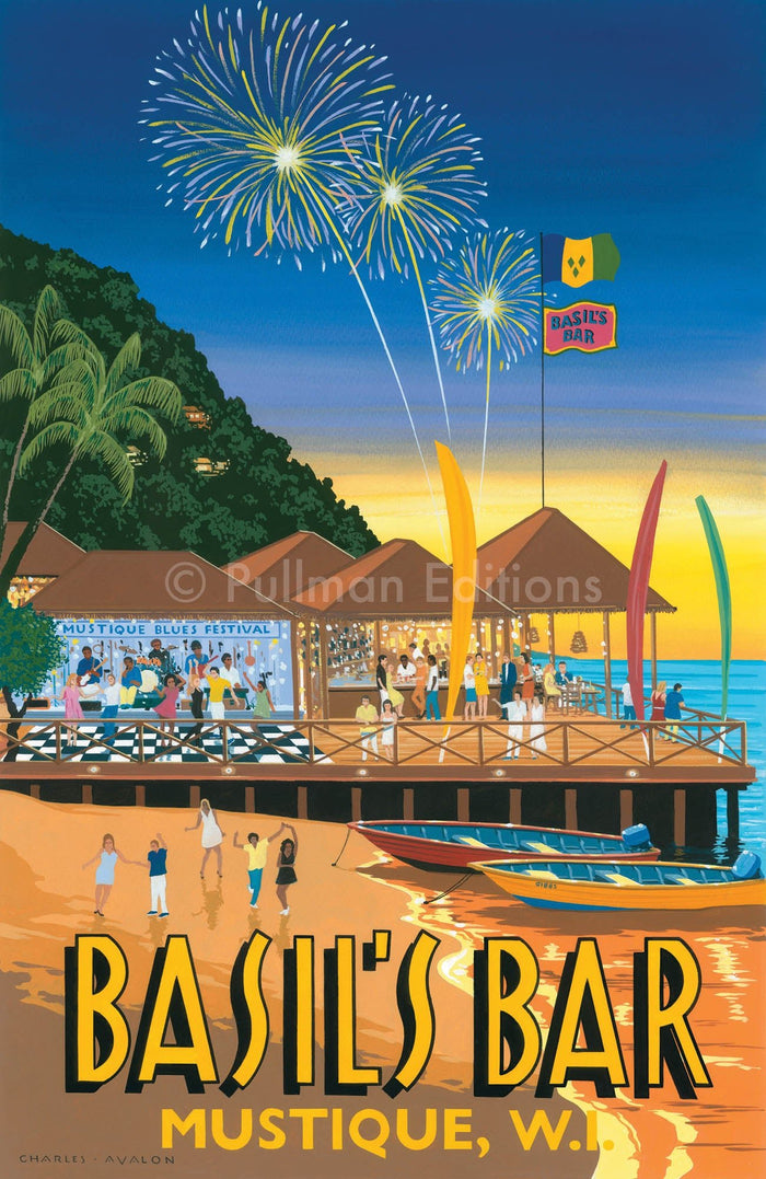 Basil's Bar, Mustique - Pullman Editions