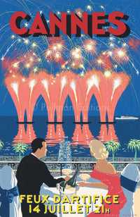 Cannes - Feux d'Artifice - Pullman Editions