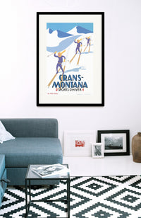 Crans - Montana: 'Synchronised Skiers' - Pullman Editions