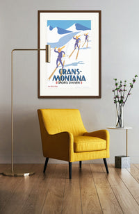 Crans - Montana: 'Synchronised Skiers' - Pullman Editions