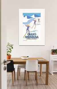 Crans - Montana: 'Synchronised Skiers' - Pullman Editions