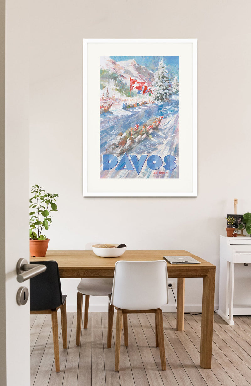 Davos: 'Bobsleigh Run' - Pullman Editions