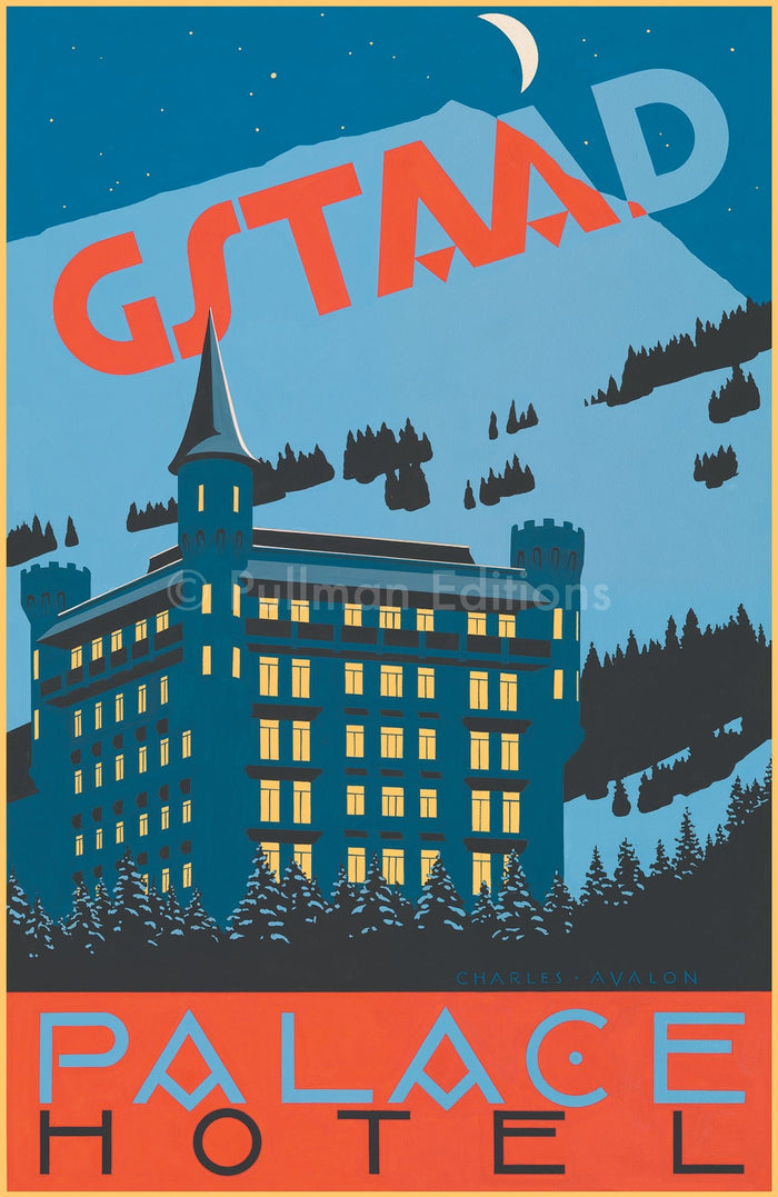 Gstaad: 'Palace Hotel - Night' - Pullman Editions
