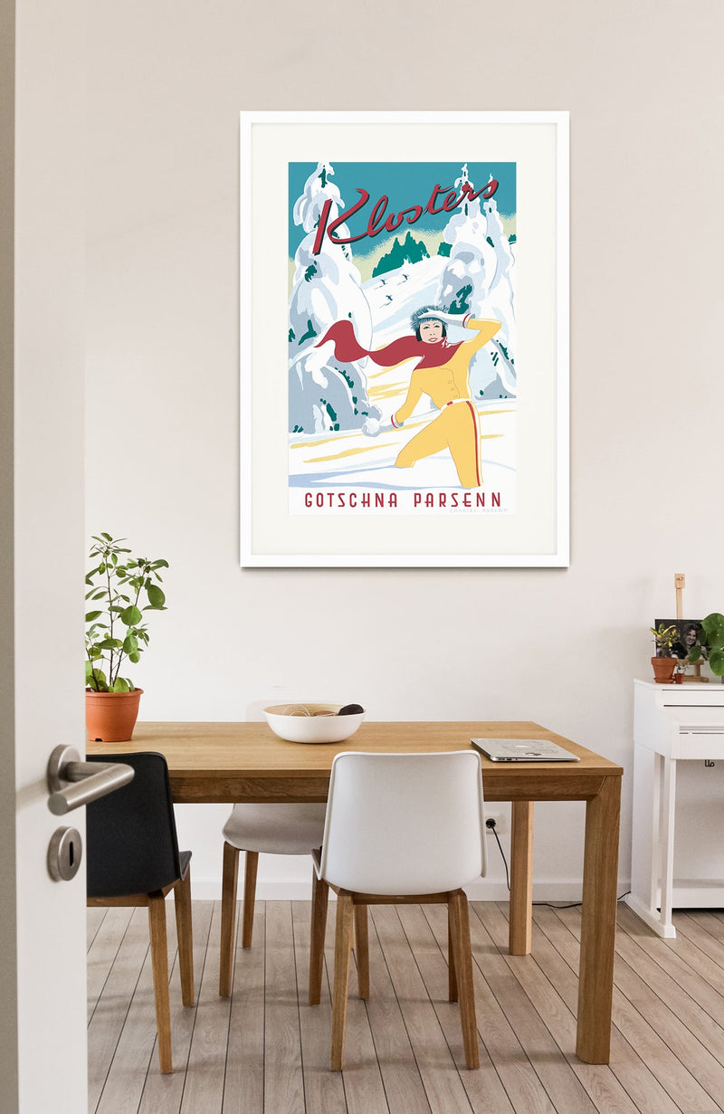 Klosters: 'Snowballing Girl' - Pullman Editions