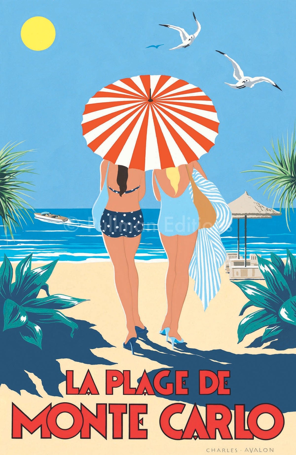 La Plage de Monte Carlo - Pullman Editions