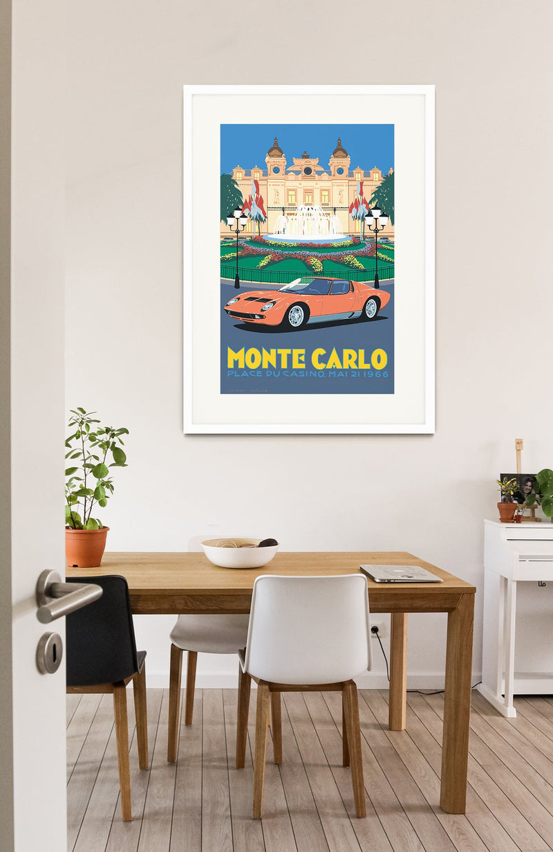 Lamborghini Miura - Monte Carlo, Casino Square - Pullman Editions