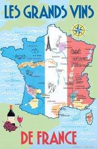 Les Grands Vins de France - Pullman Editions