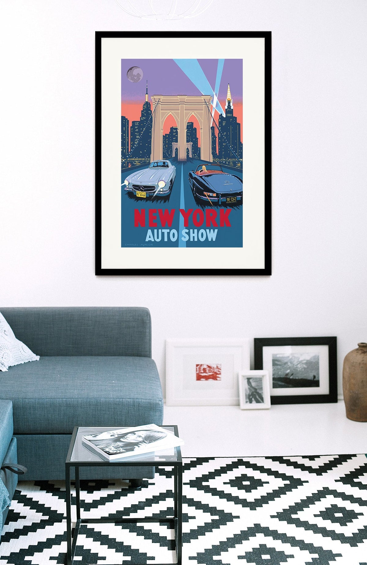 Mercedes 300 SL Gullwing and Roadster - New York Auto Show - Pullman Editions