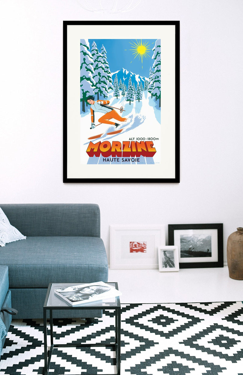 Morzine: 'Off - piste Skier' - Pullman Editions