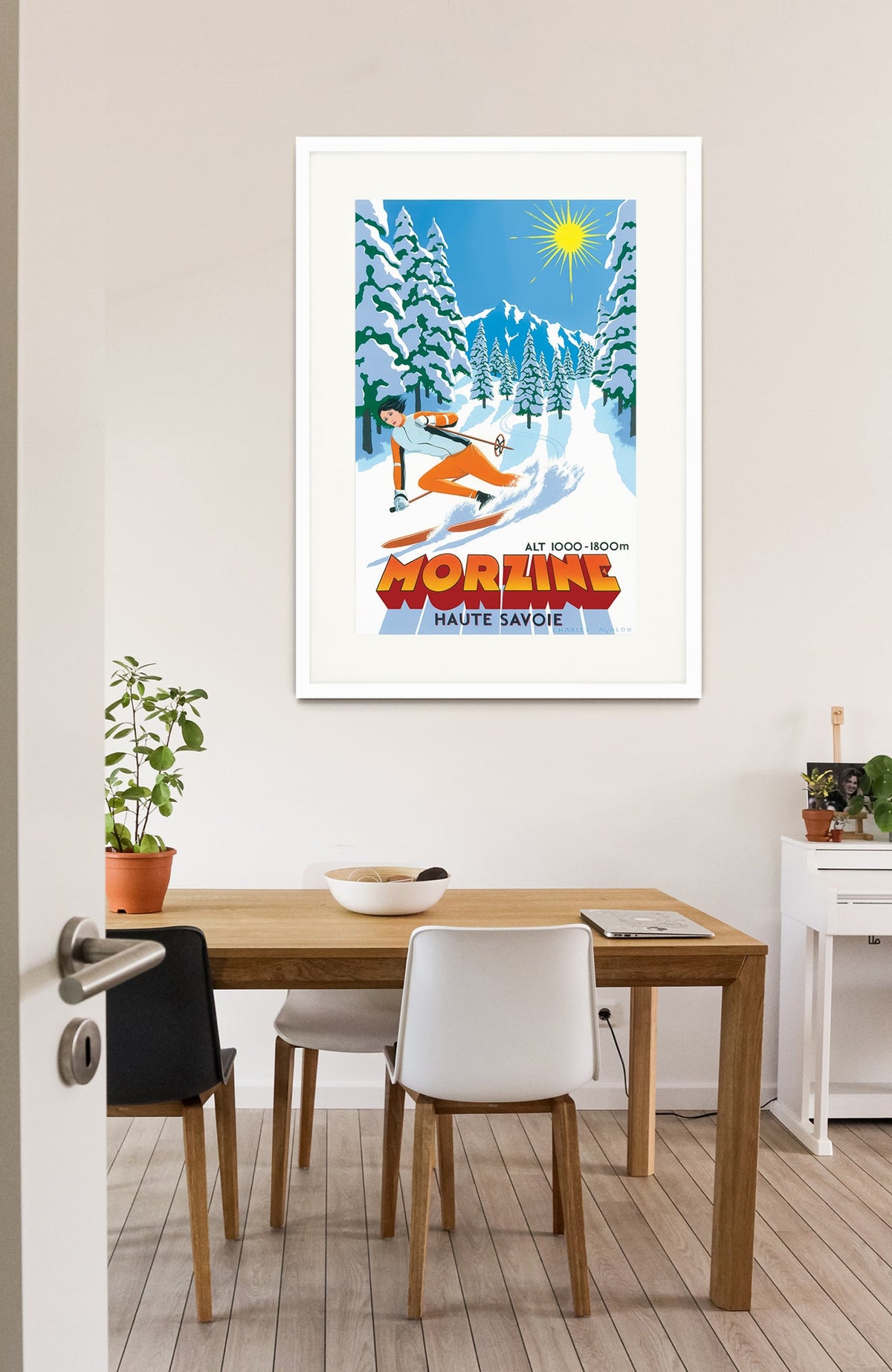 Morzine: 'Off - piste Skier' - Pullman Editions