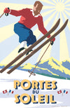 Portes du Soleil: 'Skier in Flight'