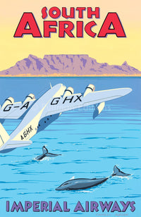 South Africa, Table Mountain - Imperial Airways - Pullman Editions