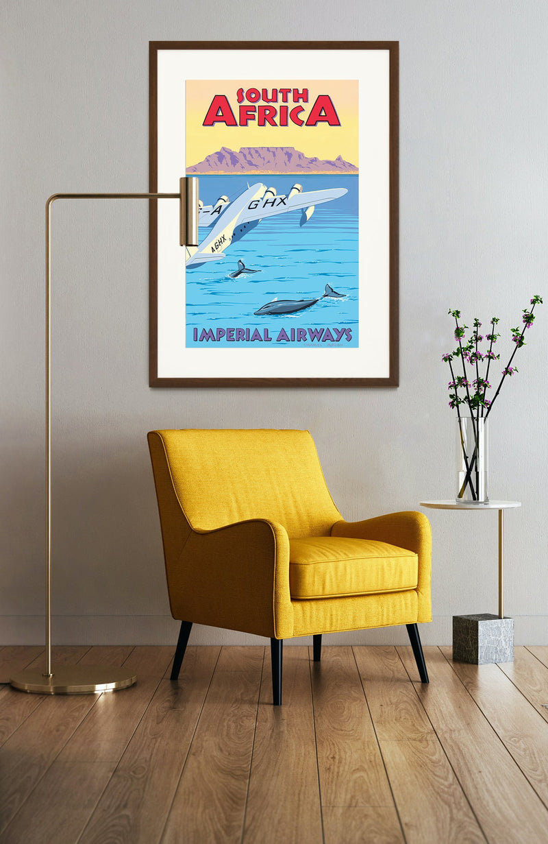 South Africa, Table Mountain - Imperial Airways - Pullman Editions