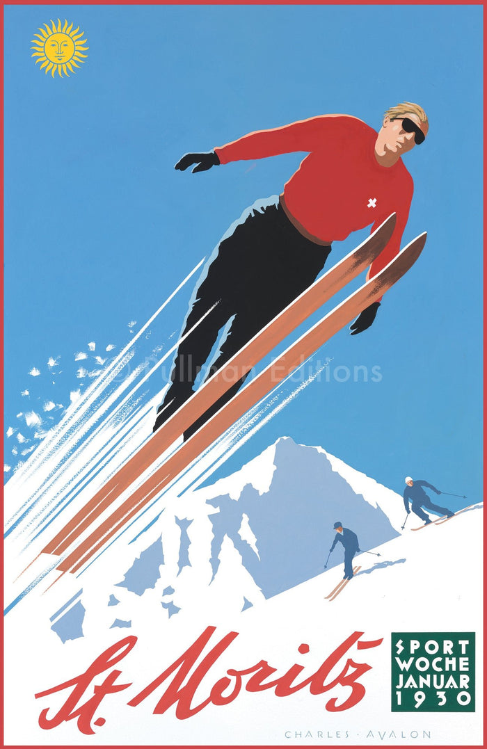 St. Moritz: 'Ski - Jumper' - Pullman Editions