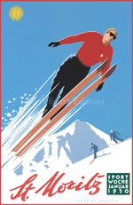St. Moritz: 'Ski-Jumper'