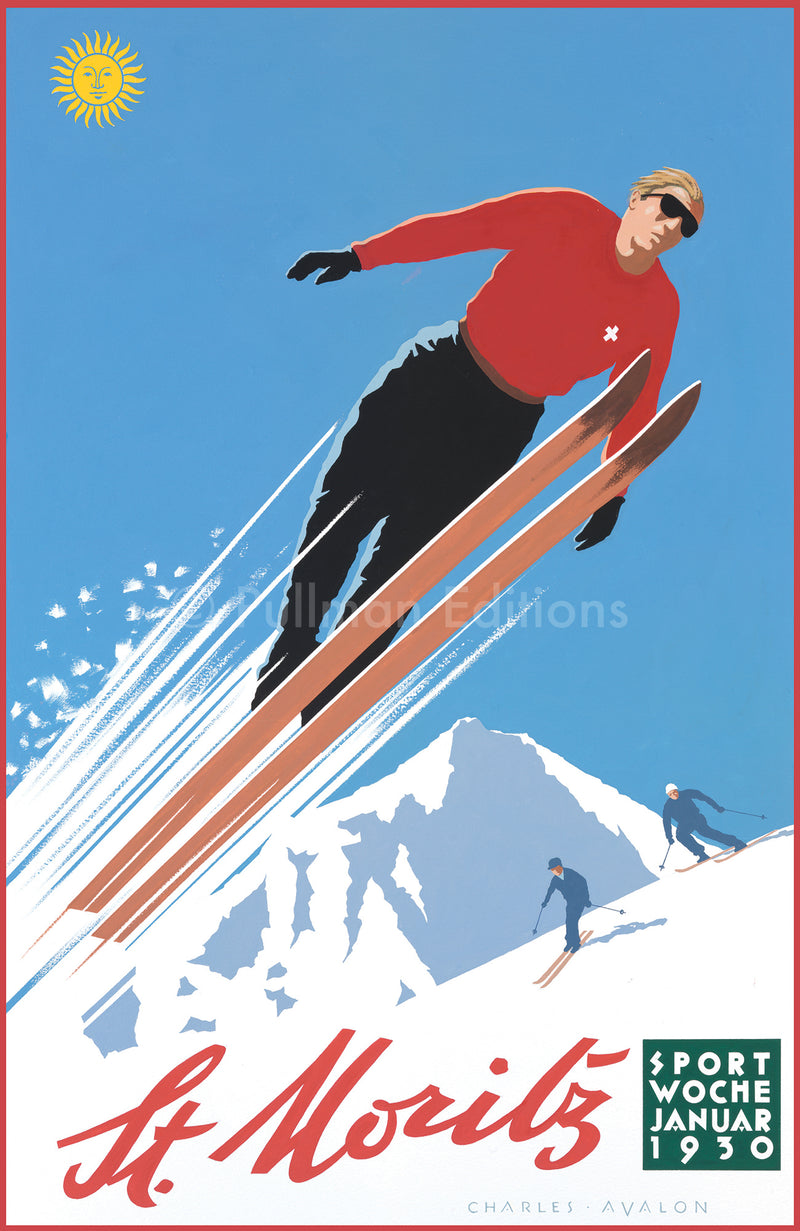 St. Moritz: 'Ski-Jumper'