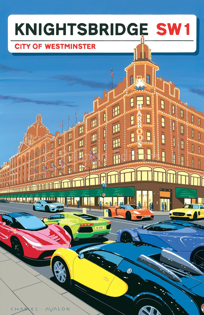 Supercars in Knightsbridge - Pullman Editions